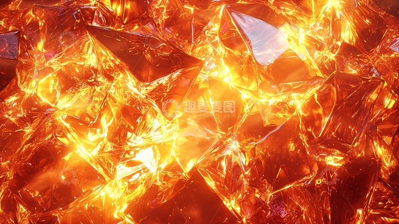 高清大图下载【趣麦麦图】炽热的碎片