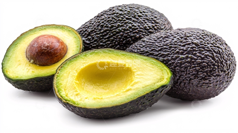 高清大图下载【趣麦麦图】新鲜牛油果切片