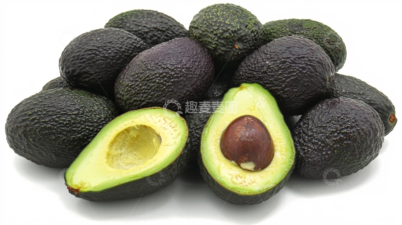 高清大图下载【趣麦麦图】一堆新鲜牛油果