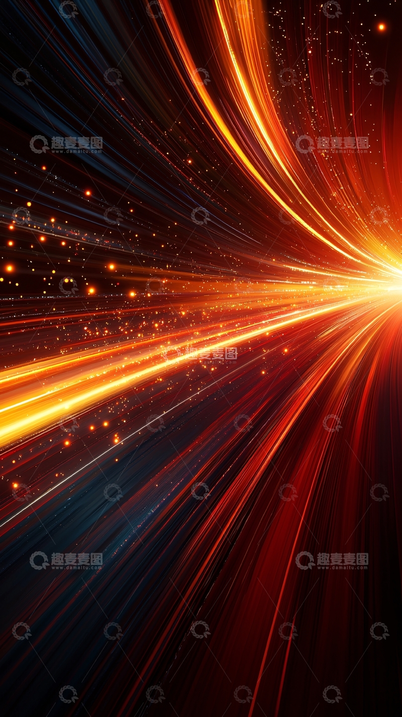 高清大图下载【趣麦麦图】光线轨迹
