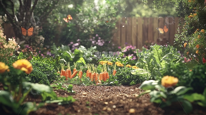 高清大图下载【趣麦麦图】梦幻花园