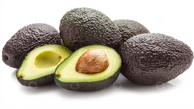 高清大图下载【趣麦麦图】新鲜牛油果堆叠特写