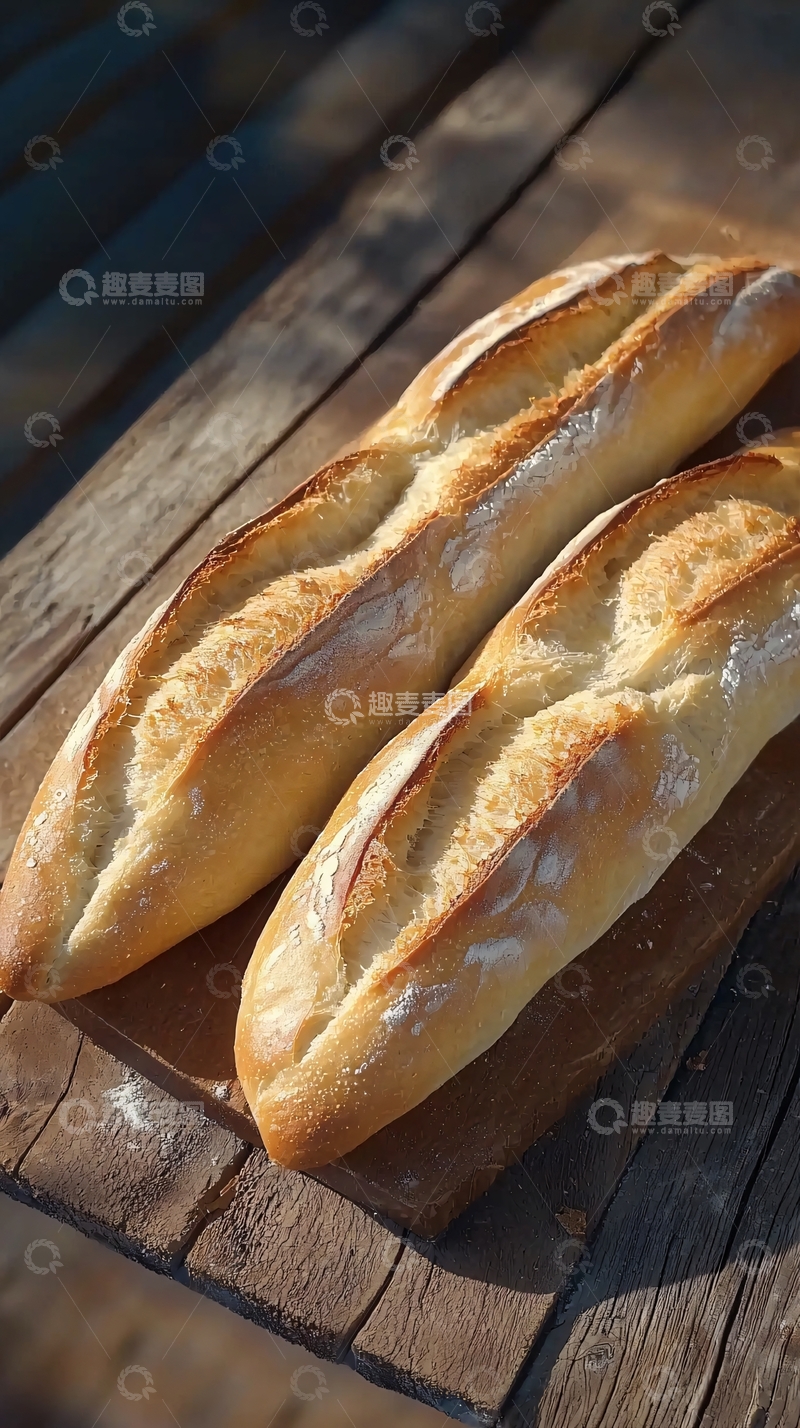 高清大图下载【趣麦麦图】法棍面包