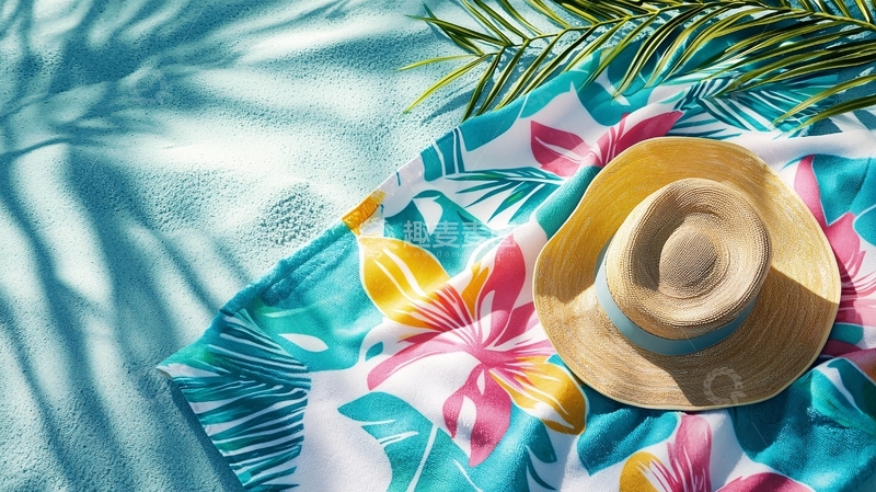 高清大图下载【趣麦麦图】夏日海滩度假风情