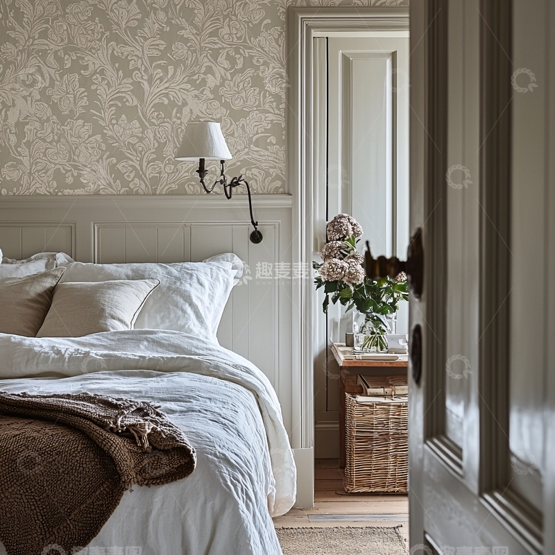高清大图下载【趣麦麦图】温馨卧室