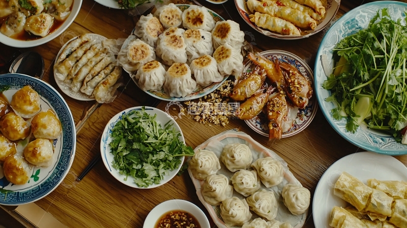 高清大图下载【趣麦麦图】中式宴席