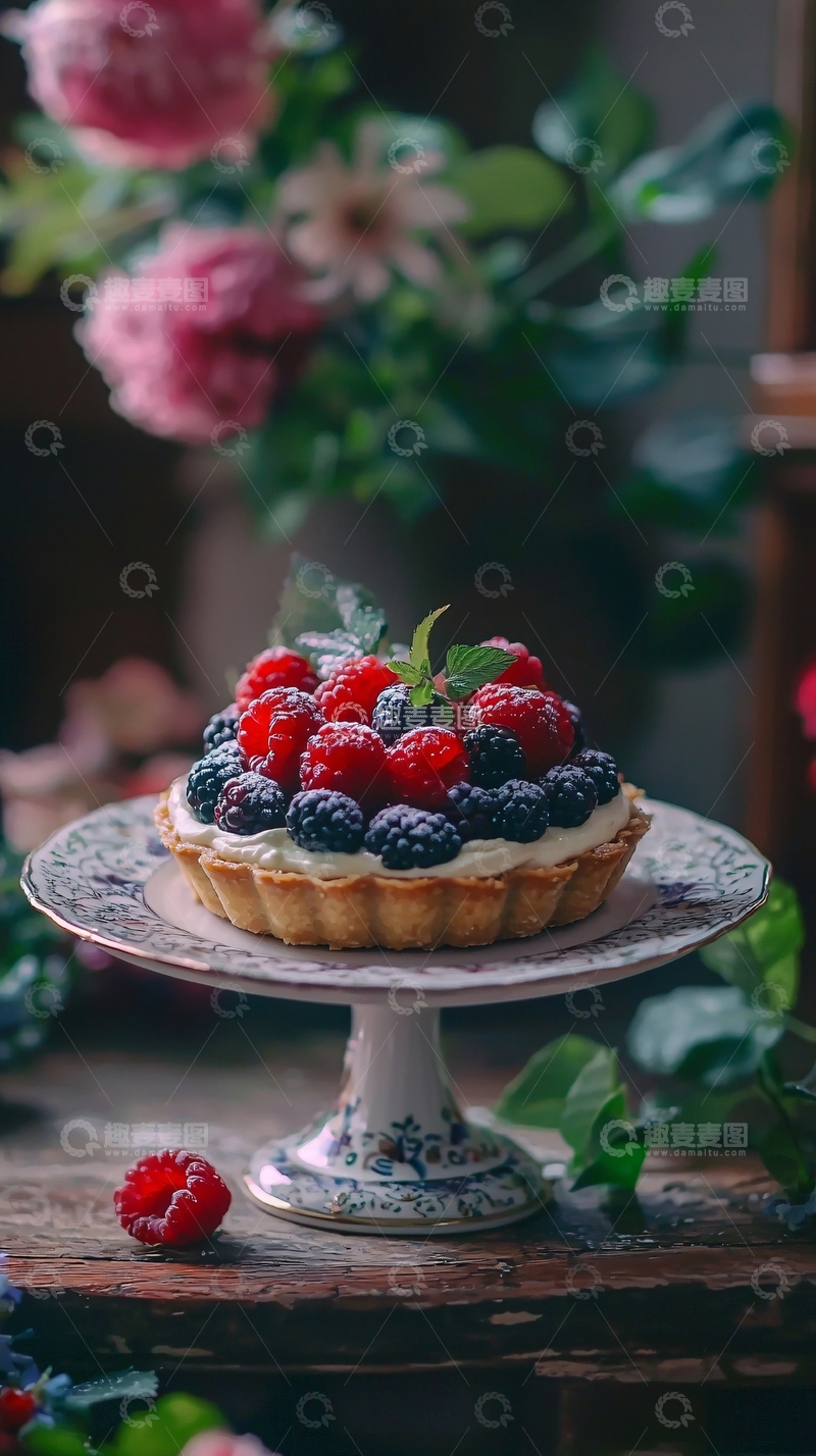 高清大图下载【趣麦麦图】精致水果挞