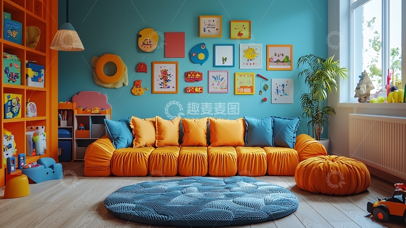 高清大图下载【趣麦麦图】儿童房装修