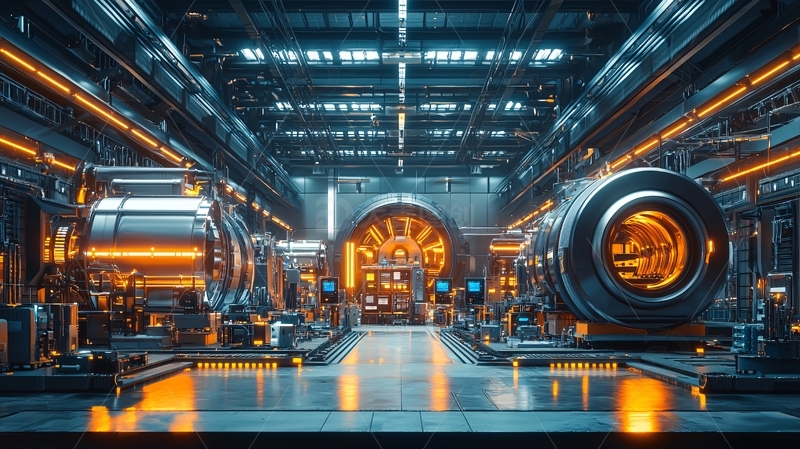 高清大图下载【趣麦麦图】未来工业感设备场景