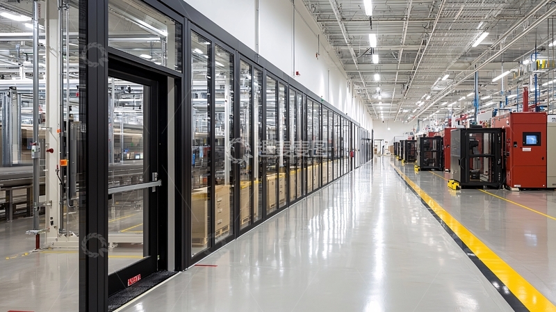 高清大图下载【趣麦麦图】现代工业厂房内部