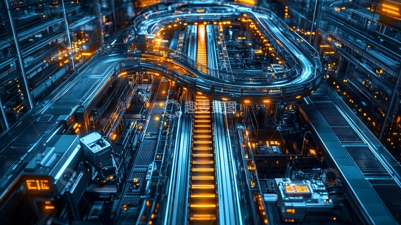 高清大图下载【趣麦麦图】未来城市交通枢纽