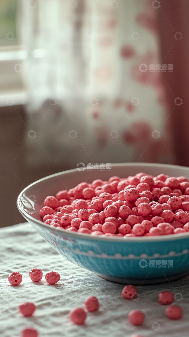 高清大图下载【趣麦麦图】粉色小球