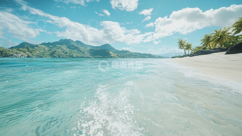 高清大图下载【趣麦麦图】热带海滩