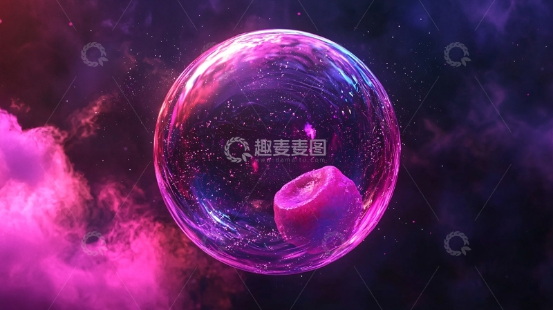 高清大图下载【趣麦麦图】宇宙泡泡