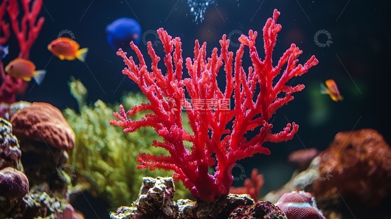 高清大图下载【趣麦麦图】红色珊瑚