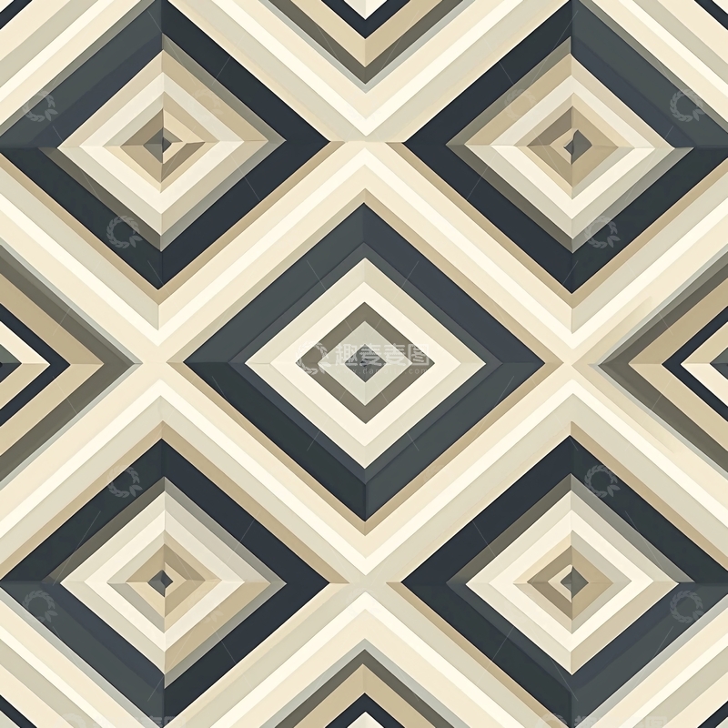 高清大图下载【趣麦麦图】菱形图案