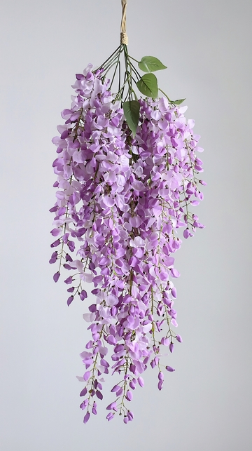 紫色人工紫藤花串