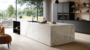 豪华现代厨房岛台