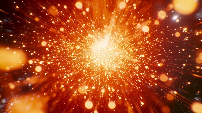 高清大图下载【趣麦麦图】光线爆炸