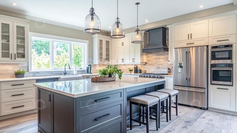 高清大图下载【趣麦麦图】现代简约风格厨房29