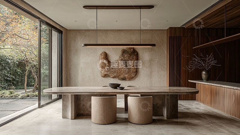 高清大图下载【趣麦麦图】极简主义餐厅
