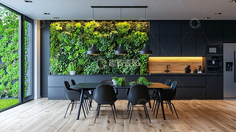 高清大图下载【趣麦麦图】现代厨房