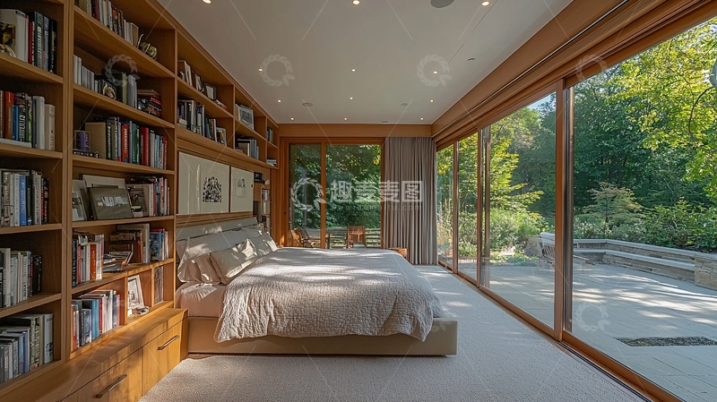 高清大图下载【趣麦麦图】自然光卧室