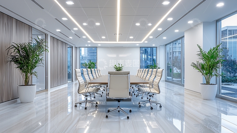高清大图下载【趣麦麦图】现代简约风格会议室3