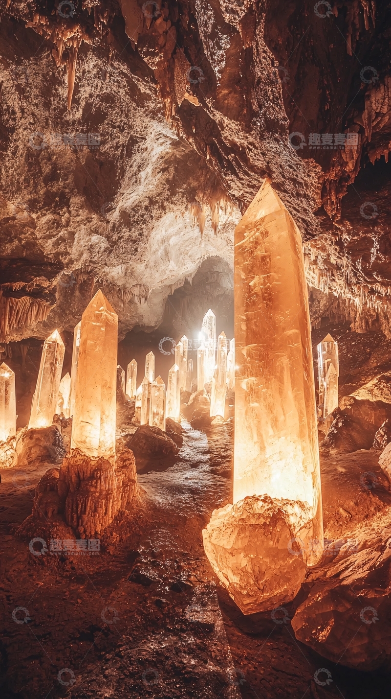 高清大图下载【趣麦麦图】水晶洞穴