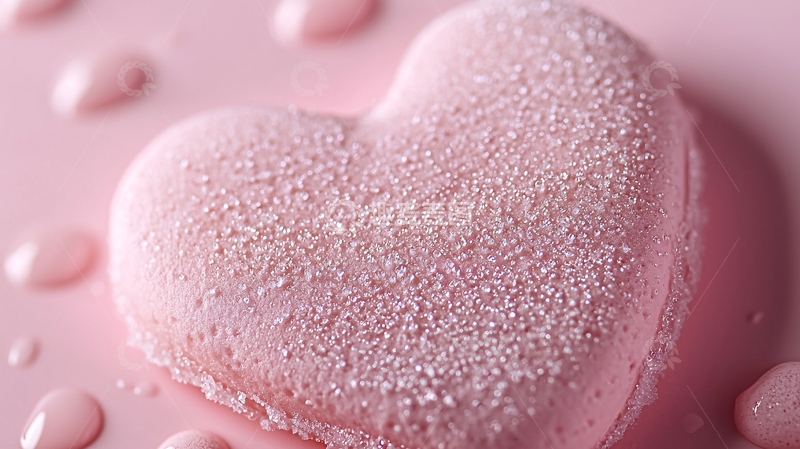 高清大图下载【趣麦麦图】粉色爱心