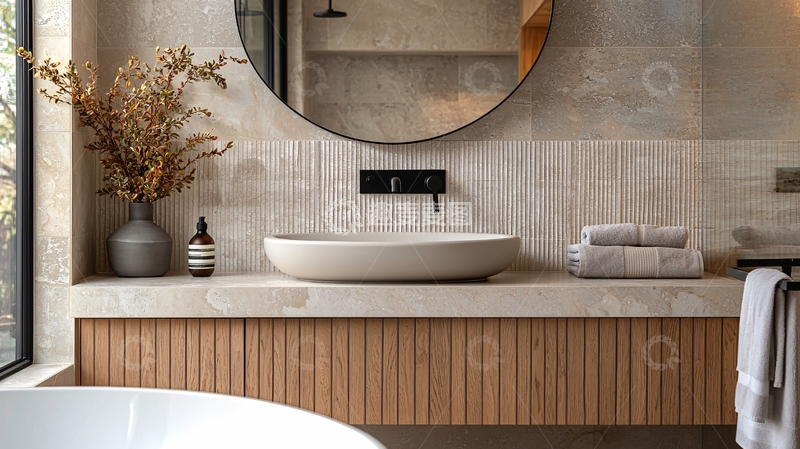 高清大图下载【趣麦麦图】现代简约浴室设计