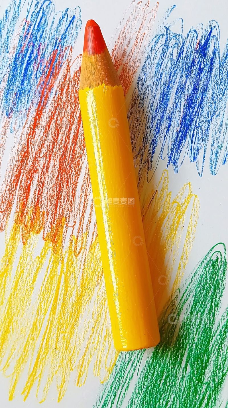 高清大图下载【趣麦麦图】蜡笔