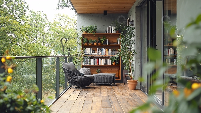 高清大图下载【趣麦麦图】阳台花园设计