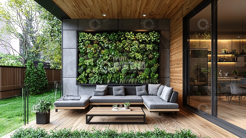 高清大图下载【趣麦麦图】舒适户外沙发