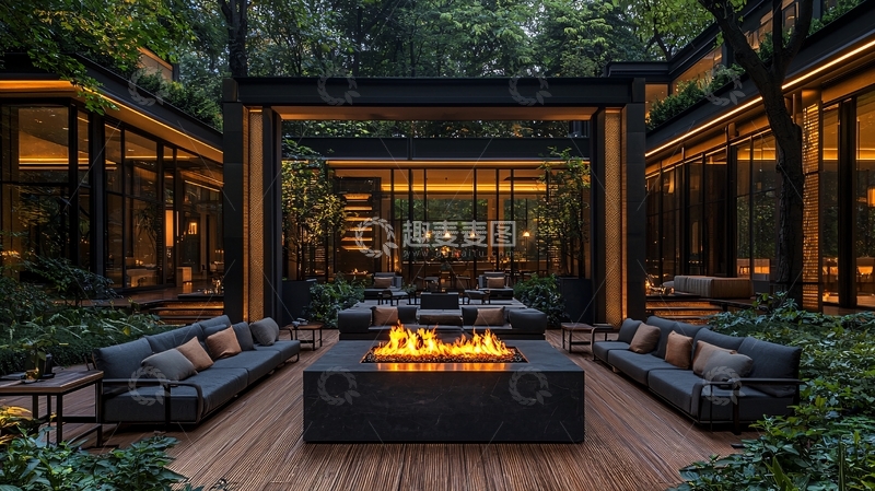 高清大图下载【趣麦麦图】庭院景观设计