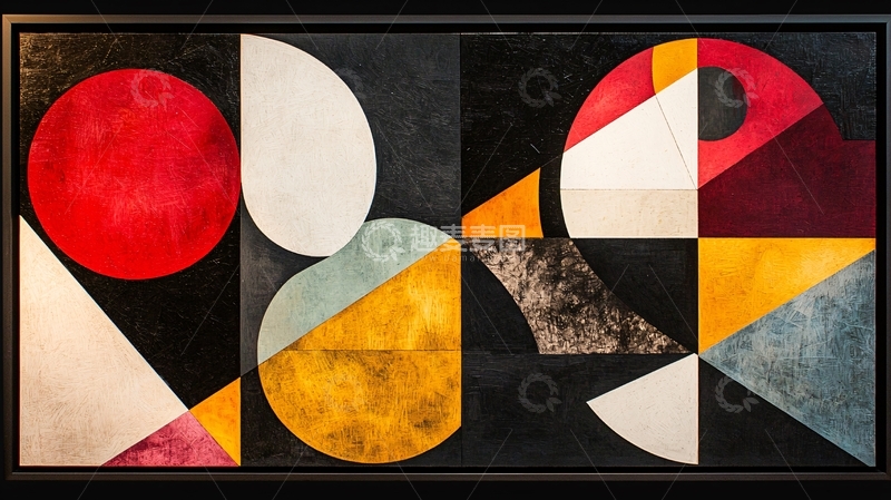 高清大图下载【趣麦麦图】抽象几何艺术
