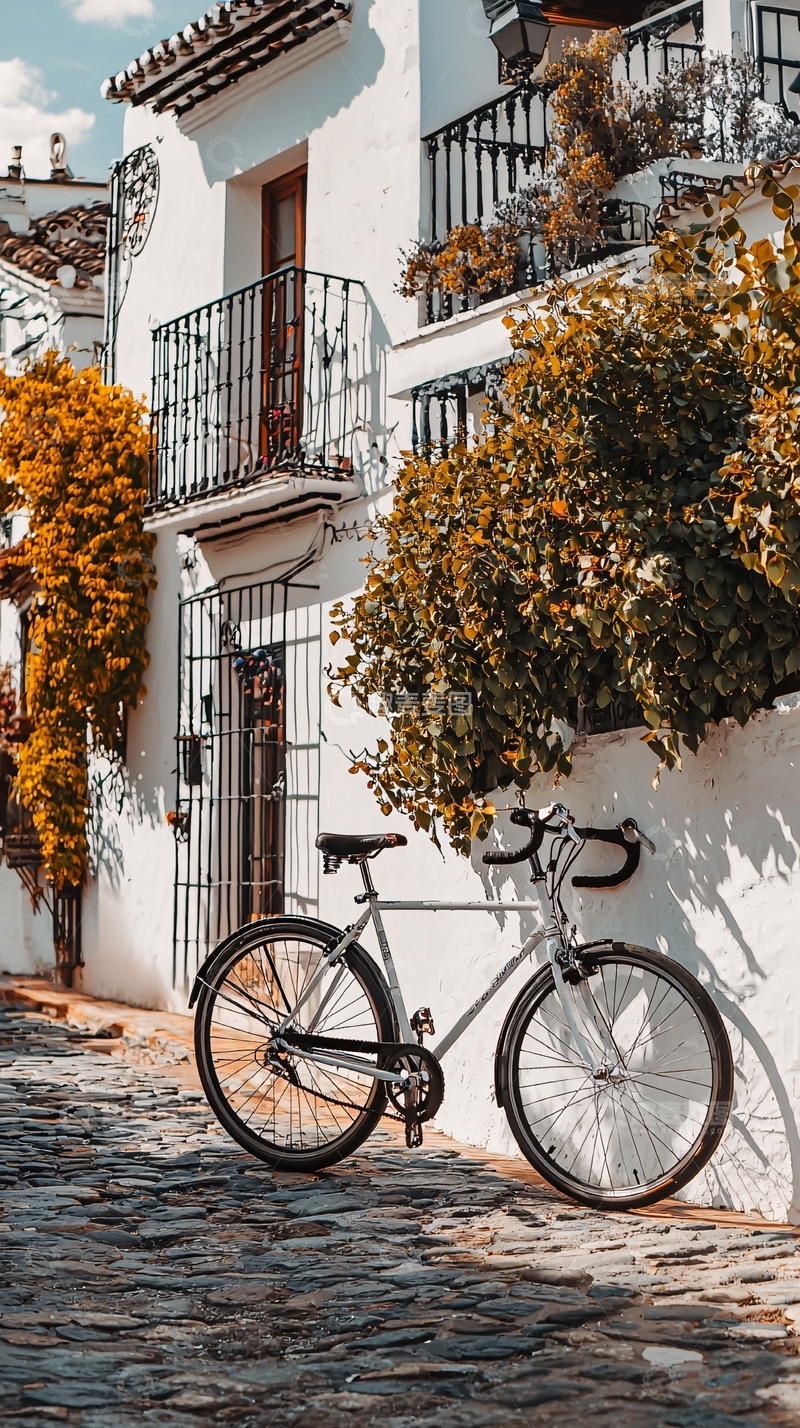 高清大图下载【趣麦麦图】悠闲午后的小镇时光