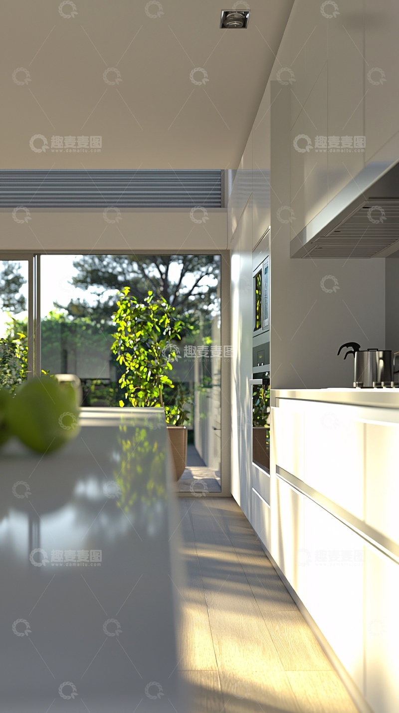 高清大图下载【趣麦麦图】现代简约风格厨房30