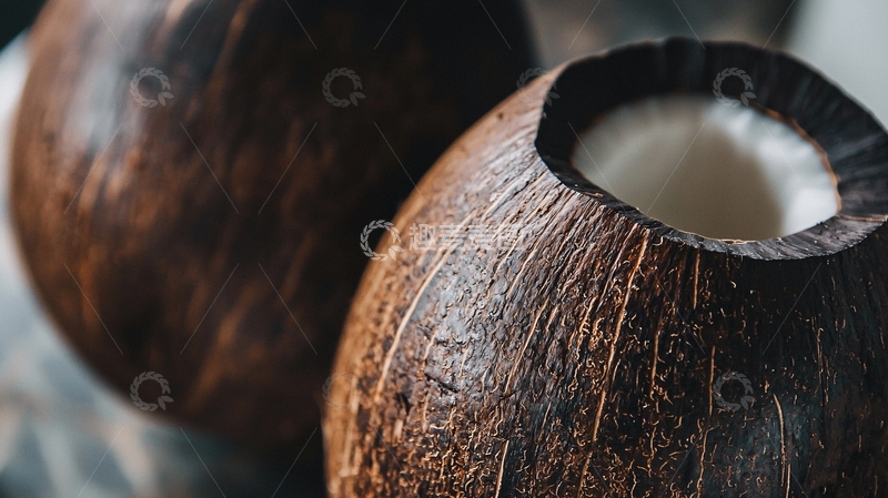 高清大图下载【趣麦麦图】椰子壳杯