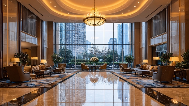 高清大图下载【趣麦麦图】豪华酒店大堂