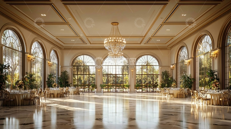 高清大图下载【趣麦麦图】豪华宴会厅场景