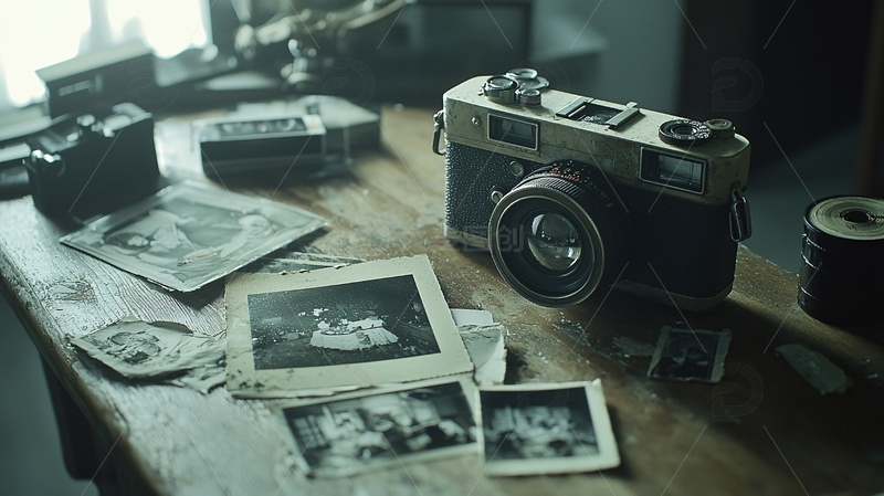 旧相机和老照片