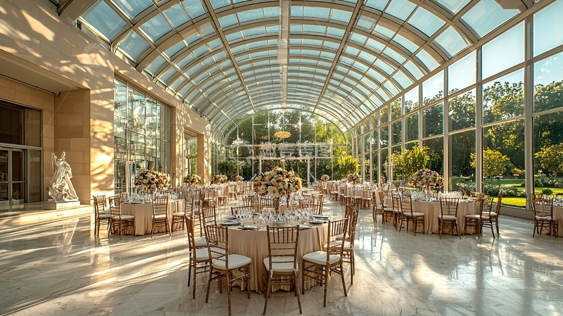 高清大图下载【趣麦麦图】宴会厅玻璃顶