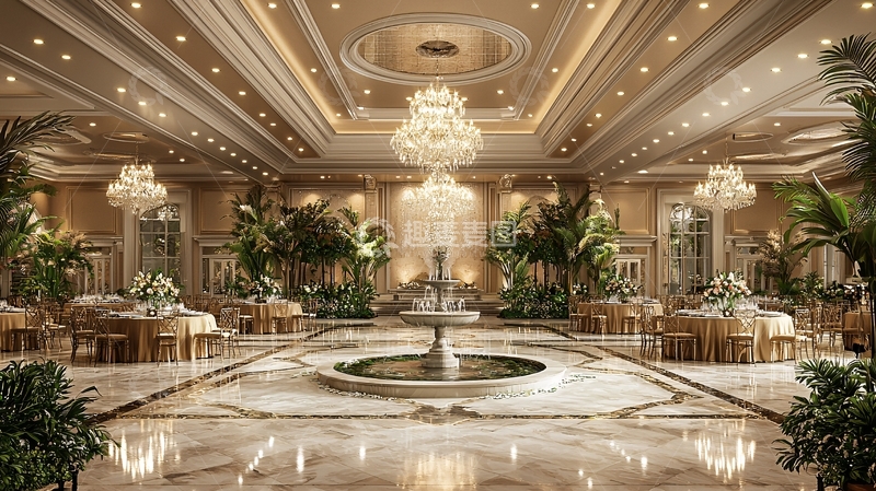 高清大图下载【趣麦麦图】奢华宴会厅