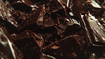 巧克力碎屑特写