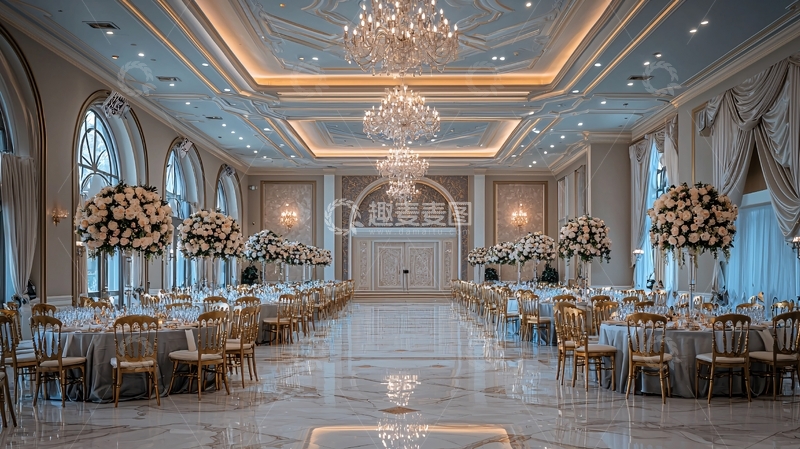 高清大图下载【趣麦麦图】豪华宴会厅