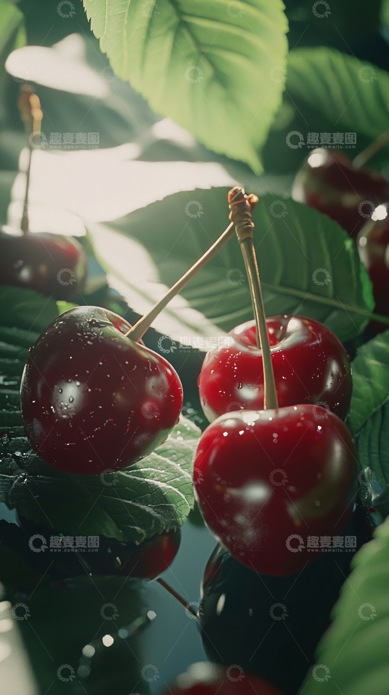 高清大图下载【趣麦麦图】红樱桃