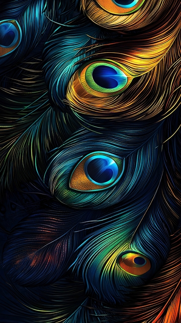 孔雀羽毛高清壁纸