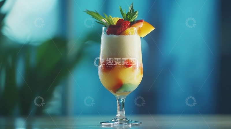 高清大图下载【趣麦麦图】水果冰沙