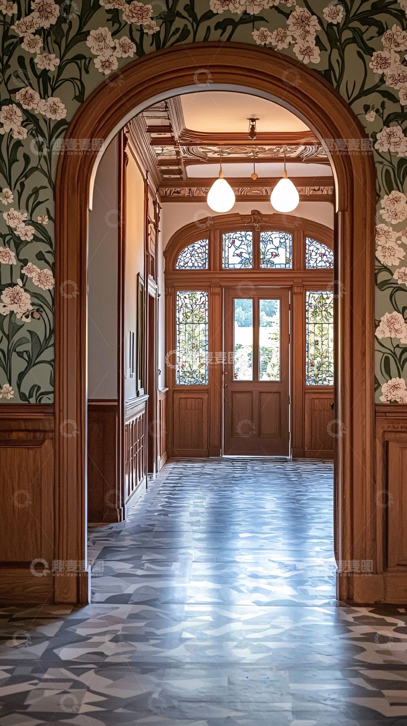 高清大图下载【趣麦麦图】豪华拱形门